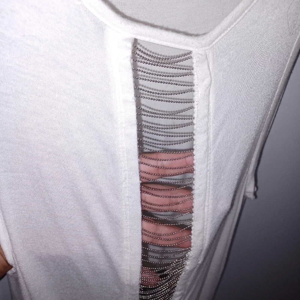 Moral Fiber Flowy Tank W Sz S - Picture 4 of 4